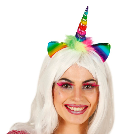 Einhorn Tiara Bunt