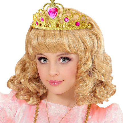 Gold Rosa Tiara