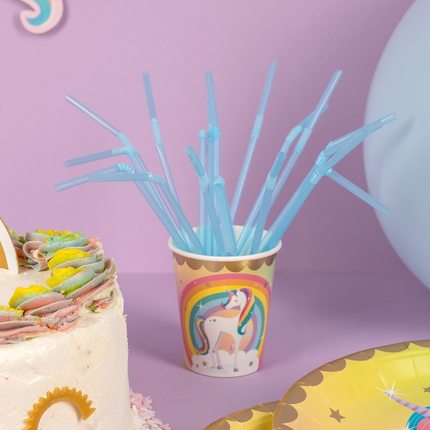 Einhorn Becher 9cm 8Stück