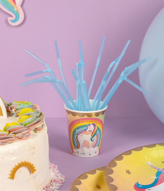 Einhorn Becher 9cm 8Stück