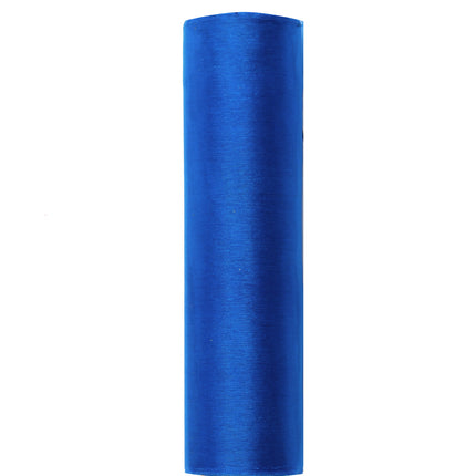 Blauer Organza-Stoff 16cm 9m