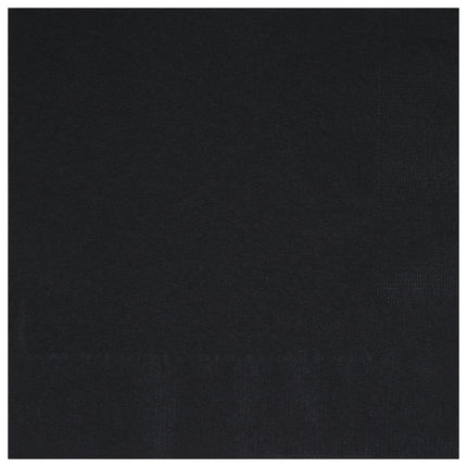 Schwarze Servietten 33cm 50Stück