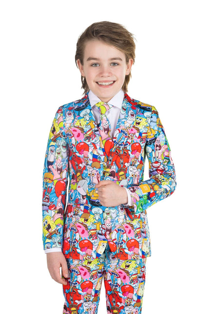SpongeBob Frenzy Suit Boy <tc>OppoSuits</tc>