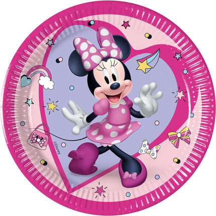 Minnie Junior Teller 20cm 8Stück