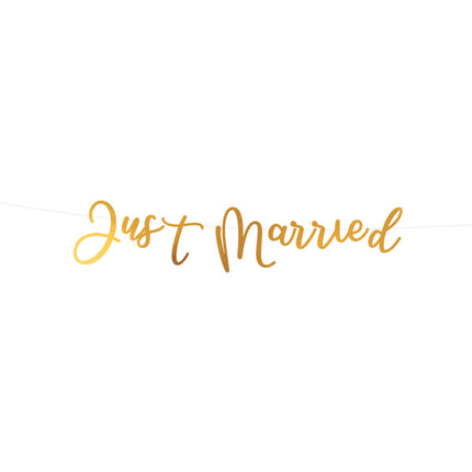 Briefschlinge Just Married 91,5cm