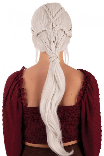 Perücke Dainerys Stormborn Lang mit Zöpfen Blond