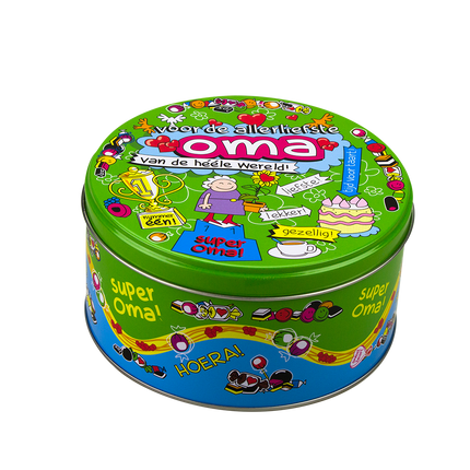 Bonbontrommel Oma 14cm
