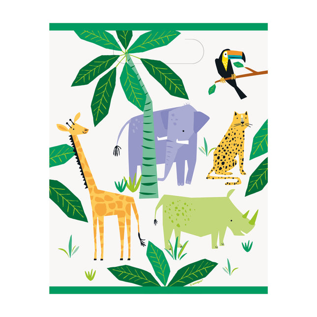 Tiere Safari Sharing Bags 8 Stk.