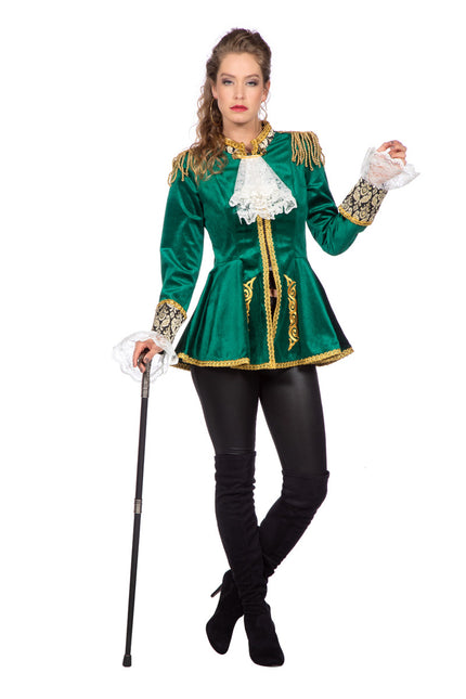 Marquise Jacke Grün Gold Damen