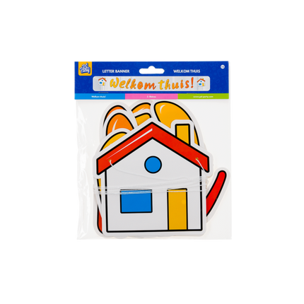 Willkommen zu Hause Brief Girlande 2.5m