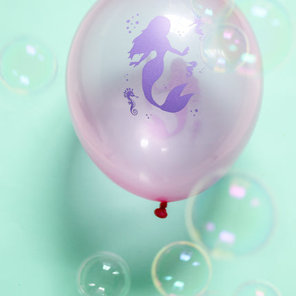 Meerjungfrau Ballons 33cm 6Stück