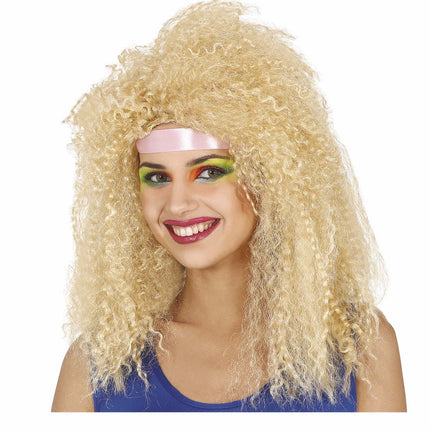 Blonde Perücke Locken
