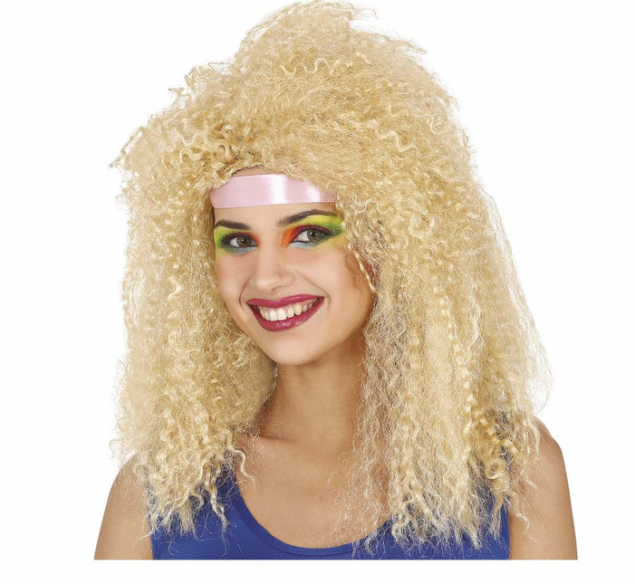Blonde Perücke Locken