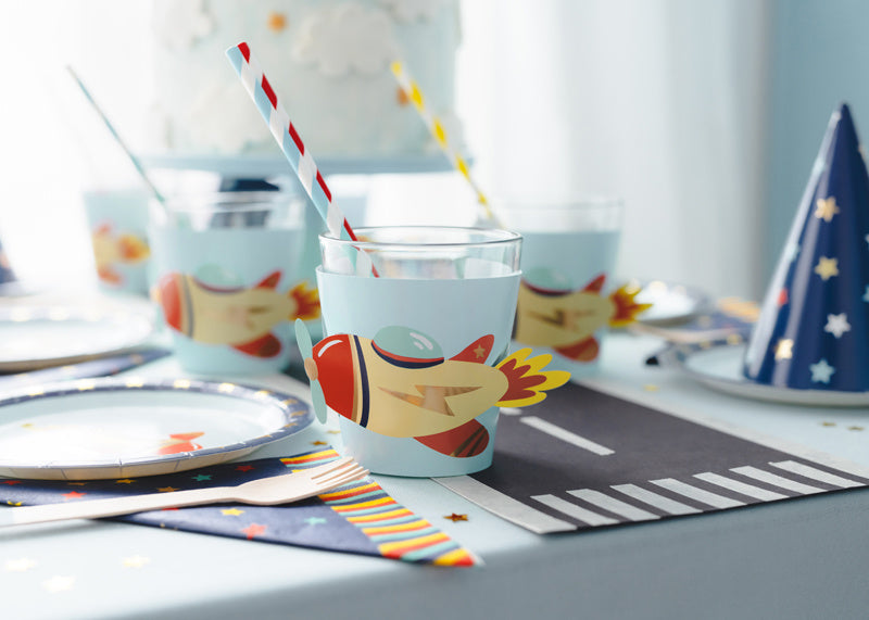 Space Cup Ärmel 23cm 6Stk