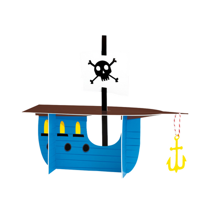 Tischdekoration Piratenschiff