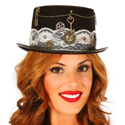 Steampunk Hut Damen