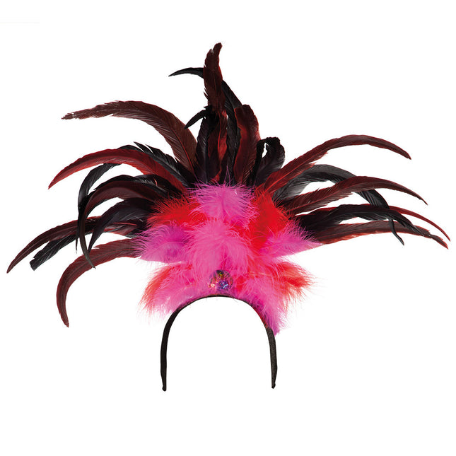 Buntes Haarband Karneval Rio