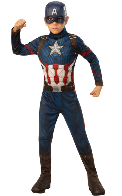 Captain America Kostüm Kind Blau