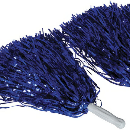Blaue Pompons 2Stück