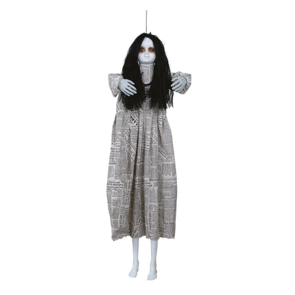 Halloween Hängedekoration Zeitungsmädchen 1,2m