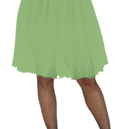 Hellgrünes Tutu Damen 60cm
