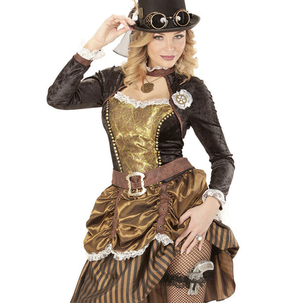 Hut Steampunk-Brille