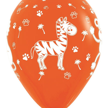 Ballons Dschungel Tiere Mode Mix 30cm 25Stk