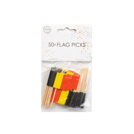 Cocktailspieße Belgien 8cm 50Stk