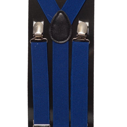 Dunkelblaue Hosenträger