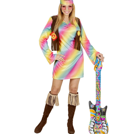 Hippie 60S Aufblasbare Gitarre 1,05m