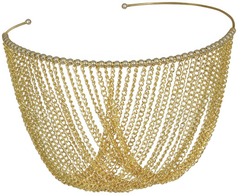 Disco 70S Halskette Gold