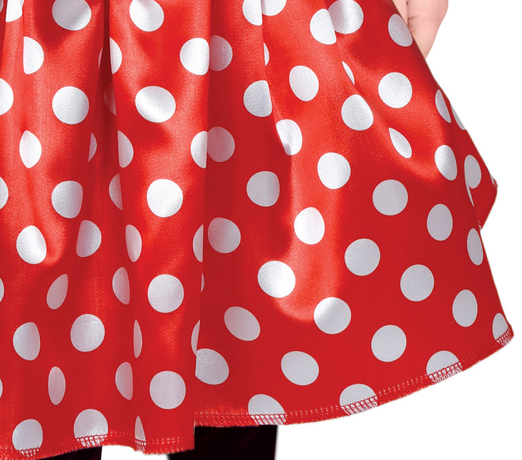 Minnie Maus Kostüm Rot Weiß Baby