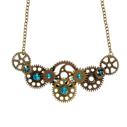 Steampunk Halskette Zahnrad