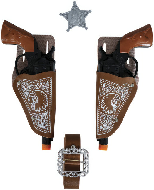 Holster mit Pistolen 20cm