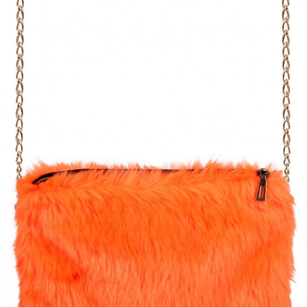 Geldbeutel Plüsch Orange