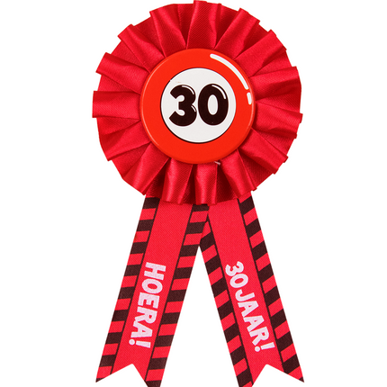 Rosette Hooray 30 Jahre Hooray