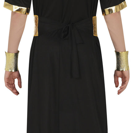 Pharao Kostüm Schwarz Gold Männer