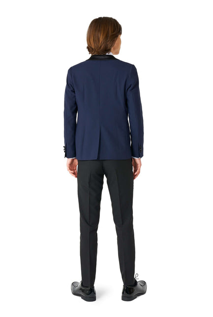 Dunkelblauer Smoking Junge Teen <tc>OppoSuits</tc>