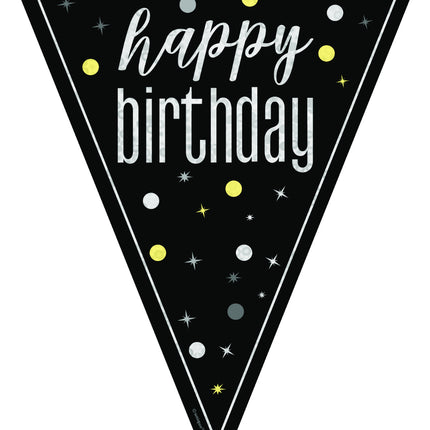 Happy Birthday Flagge 2,74m