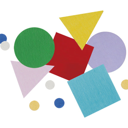 Konfetti Geometrisch Bunt