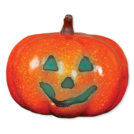 Halloween Kürbis mit Licht 16cm