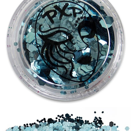 PXP Glitter Powder Eisblau 5gr