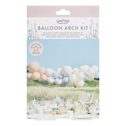 Ballonbogen Pastell Boho Selbstgemachtes Set