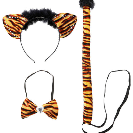 Tiger Kostüm Set, 3 Teile