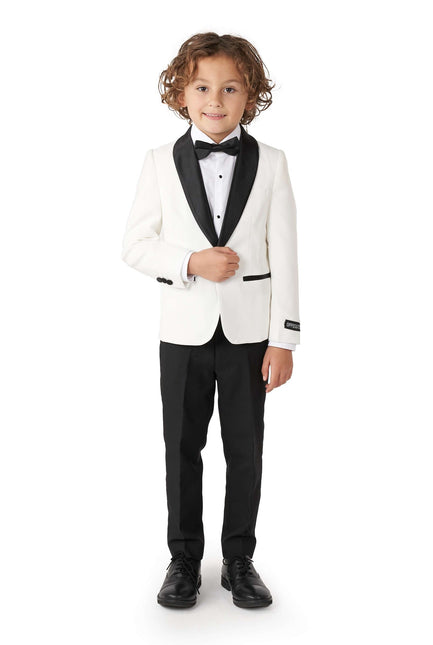 Weißer Smoking-Junge <tc>OppoSuits</tc>