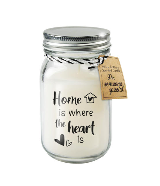 Duftkerze Home Is Where The Heart Is 14cm