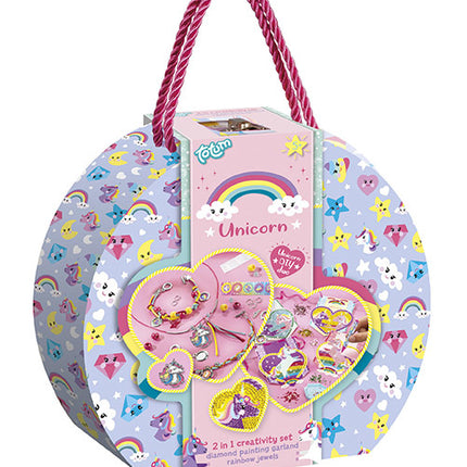 Einhorn 2 in 1 Bastelkoffer