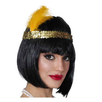 Charleston Gold Stirnband