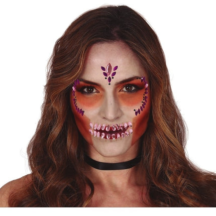 Halloween Klebediamanten Flieder