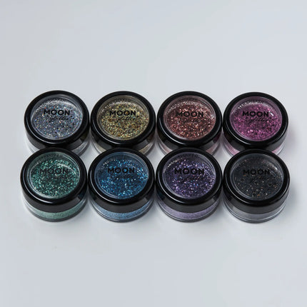 Moon Glitter Holographic Glitter Shakers Blau 5g